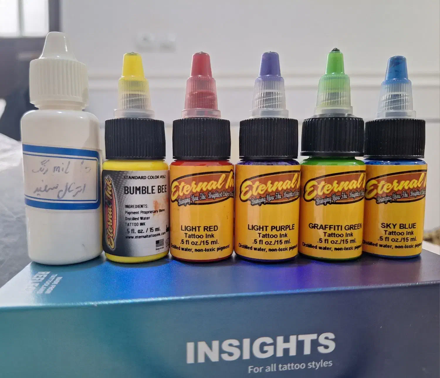 رنگ تتو بدن برند اترنال|آرایشی، بهداشتی، درمانی|مسجد سلیمان, |دیوار