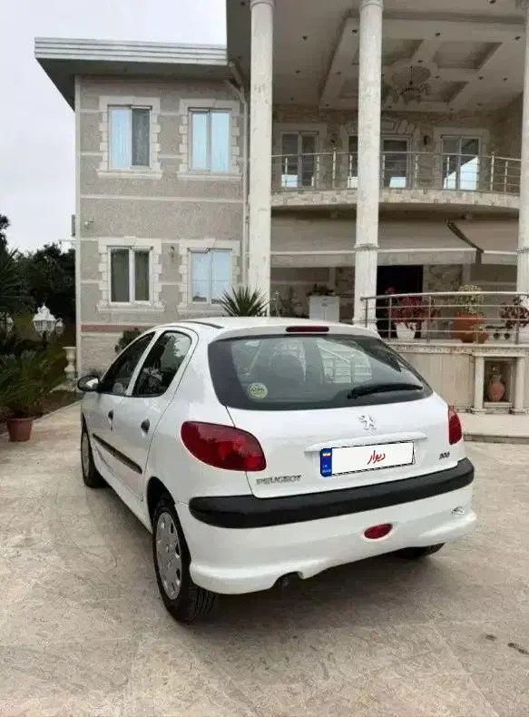 206 مدل 1400|خودرو سواری و وانت|مشهد, امیر|دیوار