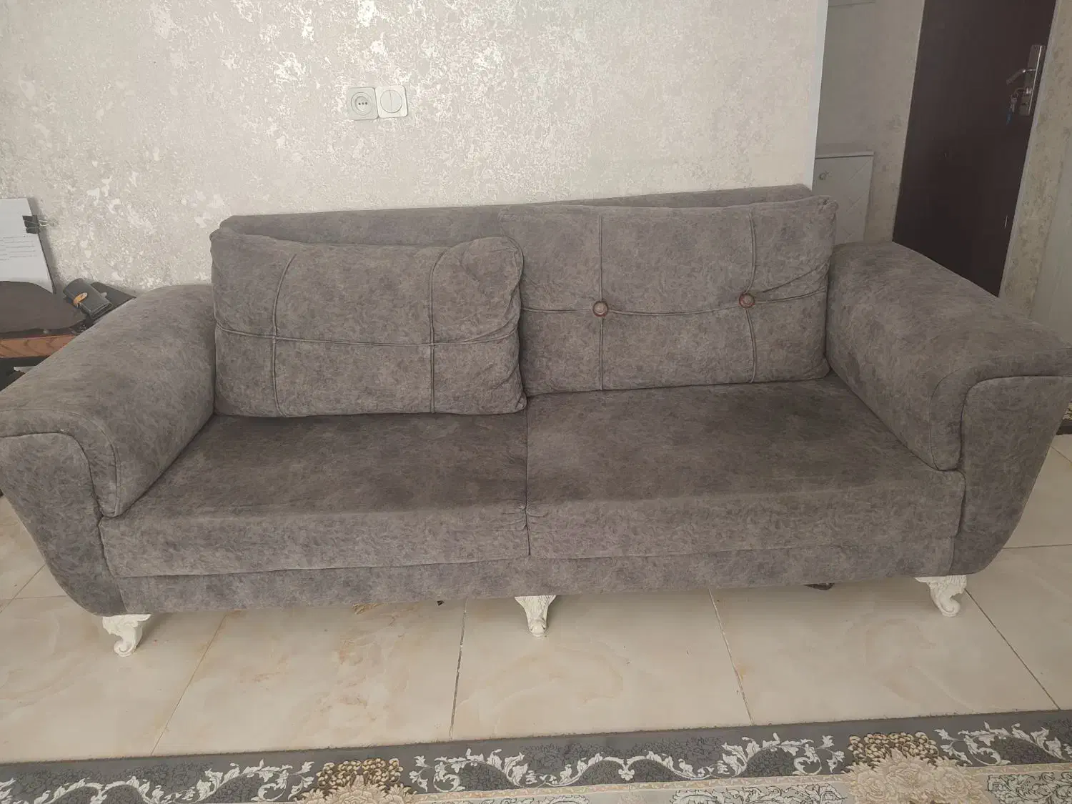 مبل 7 نفره دست دو|مبلمان خانگی و میز عسلی|محمدیه-قزوین, |دیوار