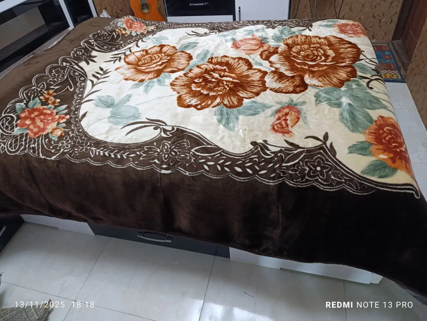 پتو دونفره گلبافت|رختخواب، بالش، پتو|مشهد, حضرت حجت|دیوار