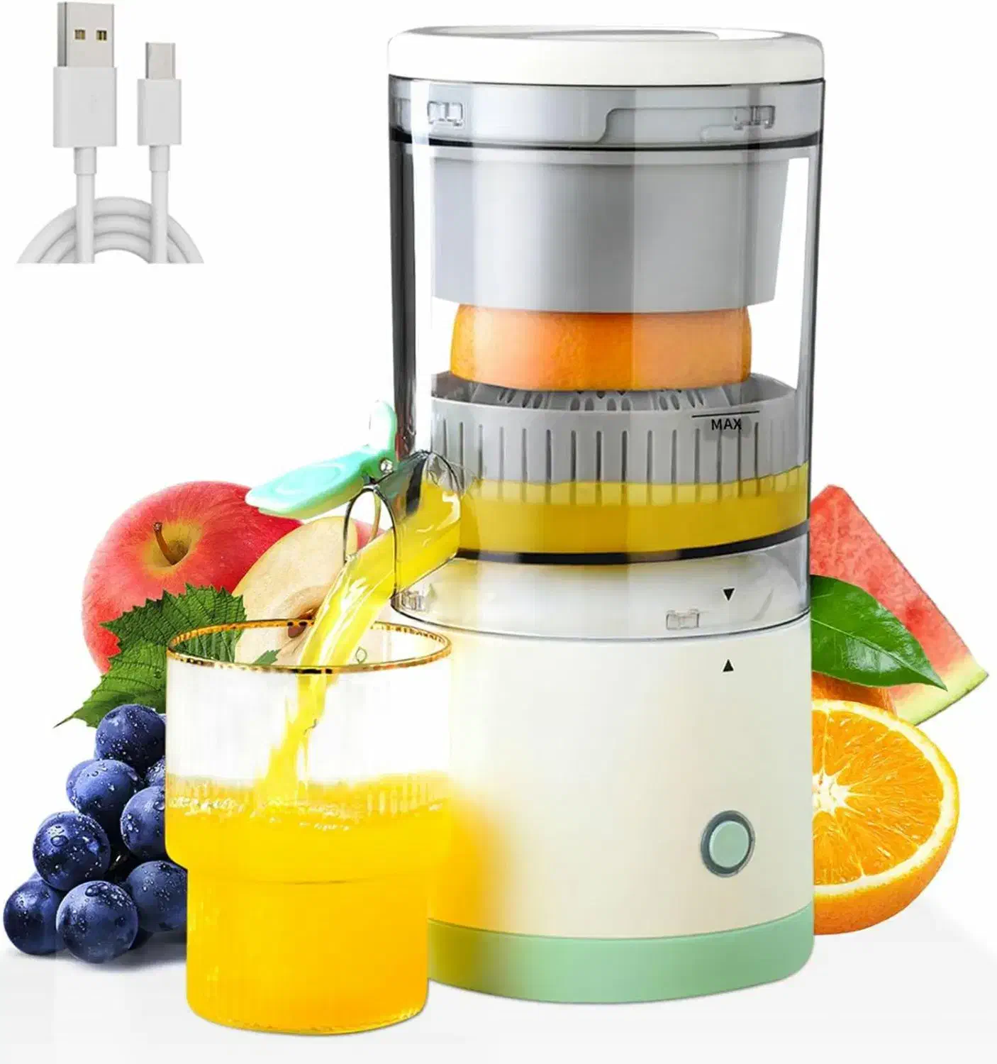 آبمیوه گیری شارژی قابل حمل|آبمیوهگیر و آبمرکباتگیر|رشت, کوی مهر|دیوار