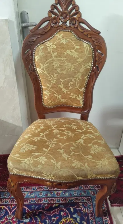 صندلی چوبی میزبان تک|مبلمان خانگی و میز عسلی|تهران, گرگان|دیوار