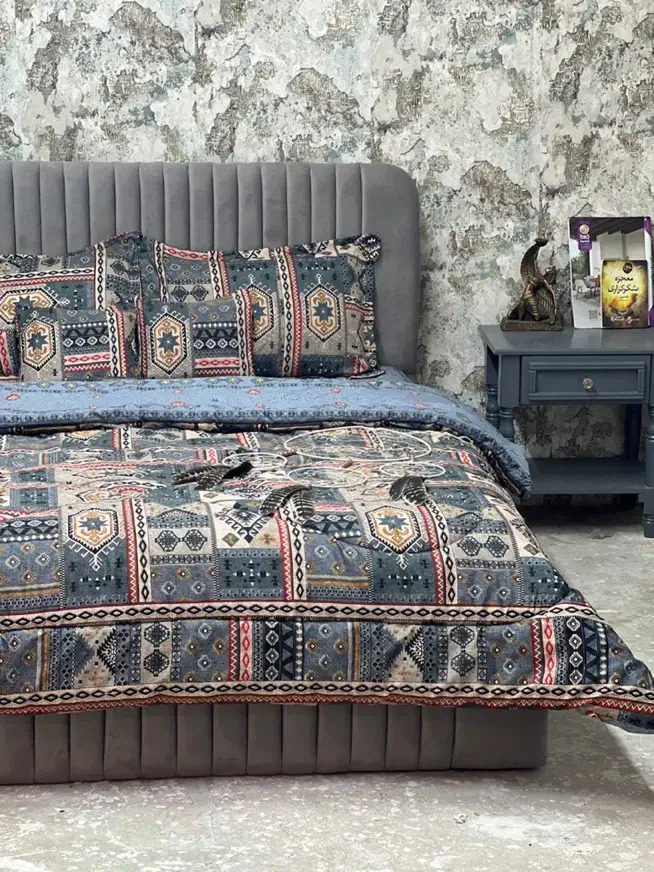 روتختی میکرو پنبه گلدار دو رو کد ۵۴۴|سرویس روتختی|قم, شاه ابراهیم|دیوار