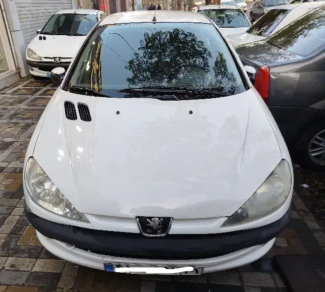 پژو206 sd v1 مدل 86 سفید موتور تیوفایو|خودرو سواری و وانت|تبریز, |دیوار