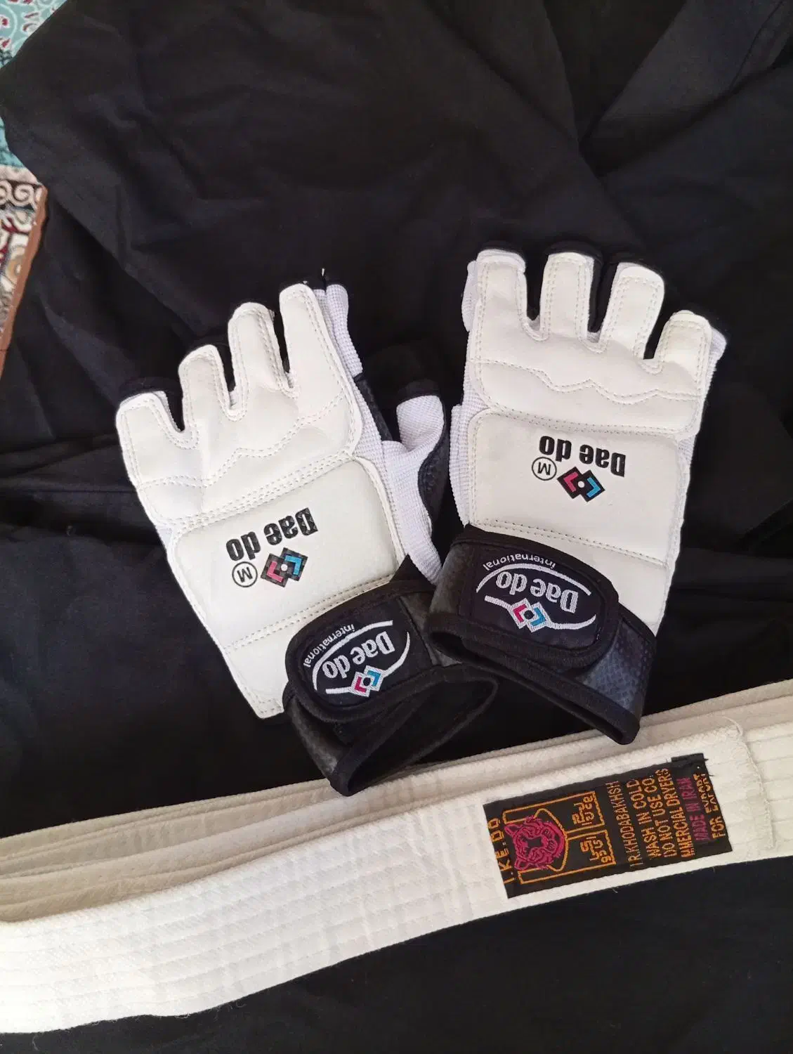 ست کامل لباس دفاع شخصی با کمربند مارک اصل|تجهیزات ورزشی|میبد, |دیوار