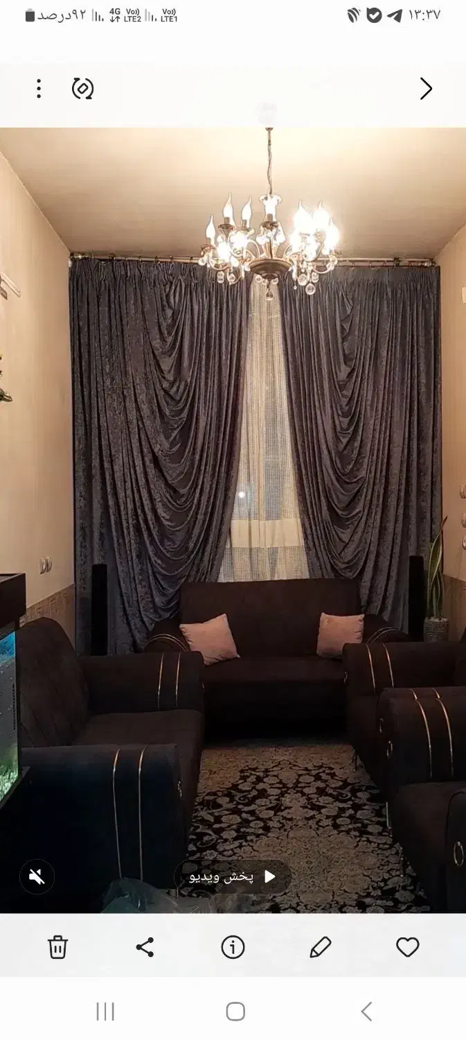 والان پرده|پرده، رانر، رومیزی|تهران, صد دستگاه|دیوار