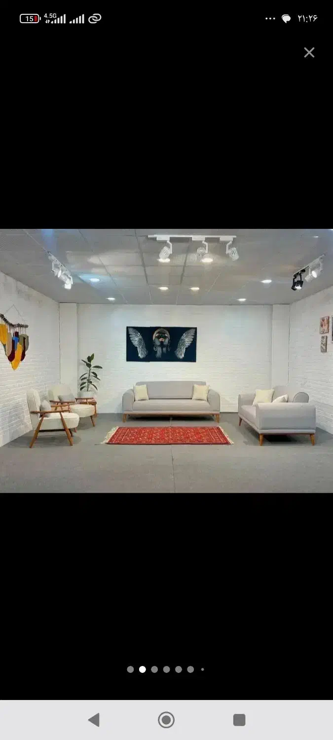 مبلمان مینمال خواب شو|مبلمان خانگی و میز عسلی|گرگان, |دیوار