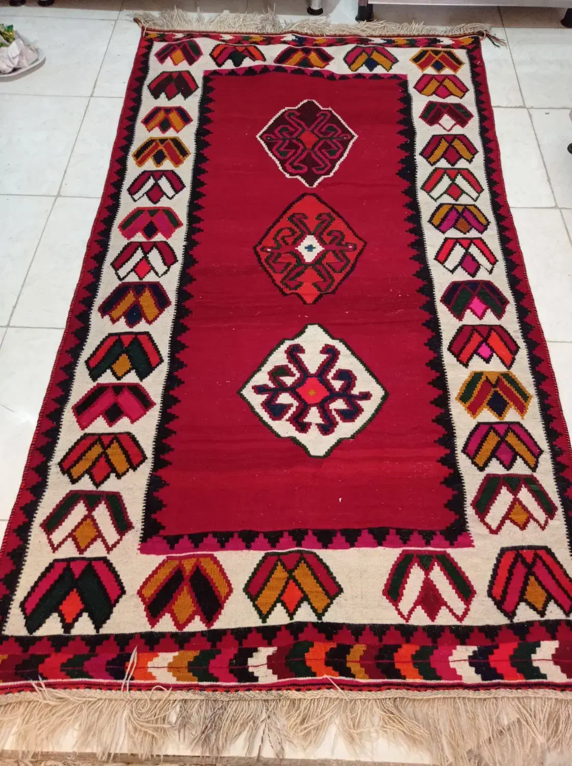 گلیم|گلیم، جاجیم، گبه|شیراز, شهرک قمشه|دیوار