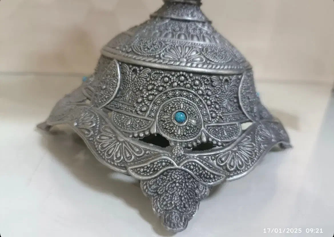 نقل خوری سیلور، مدل کشکول پایه دار نگین دار پیوتر|حراج|تهران, دهکده المپیک|دیوار