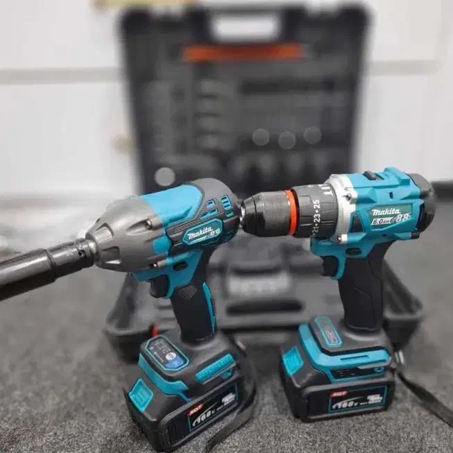 پک دوقلو دریل شارژی و بکس شارژی ماکیتا|ابزارآلات|اهواز, پردیس دو|دیوار