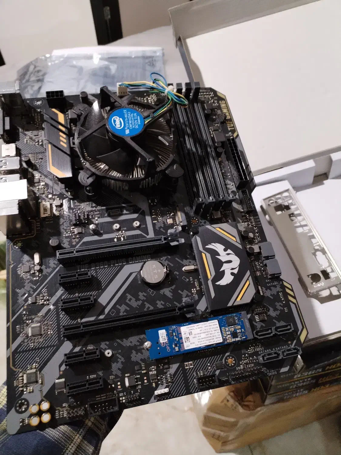 چند عدد باندل مین بورد نسل ۹ گیگابایت و ایسوس|قطعات و لوازم جانبی رایانه|تهران, شهرک استقلال|دیوار