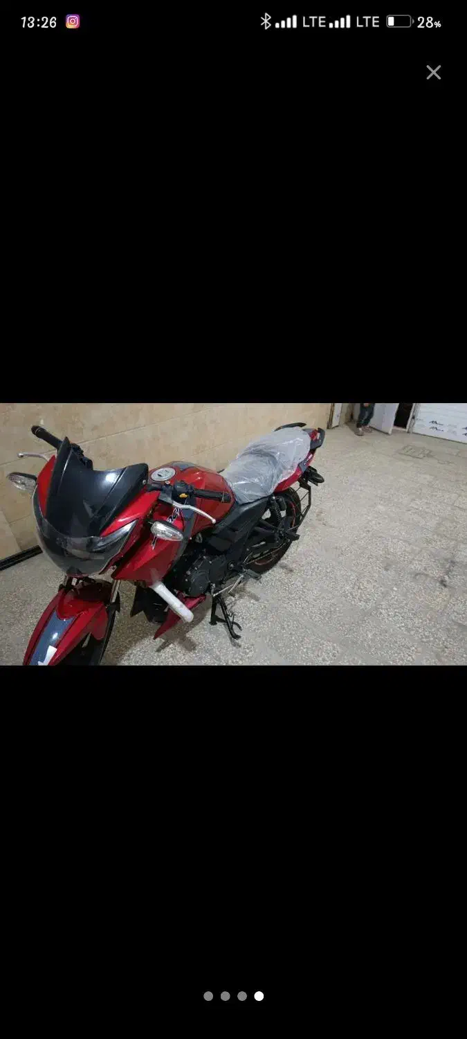 اپاچی 160مدارک تکمیل|موتورسیکلت|مشهد, خواجه ربیع|دیوار