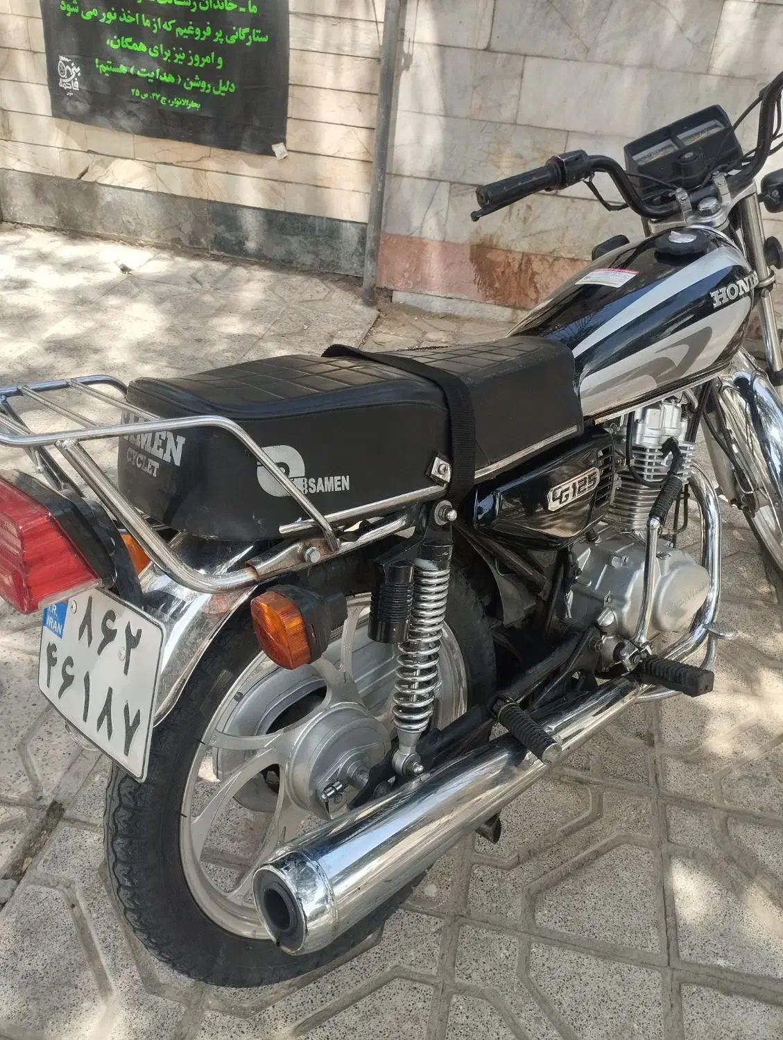 موتور هندا 125مدل 95 7سال خواب|موتورسیکلت|مشهد, پروین اعتصامی|دیوار