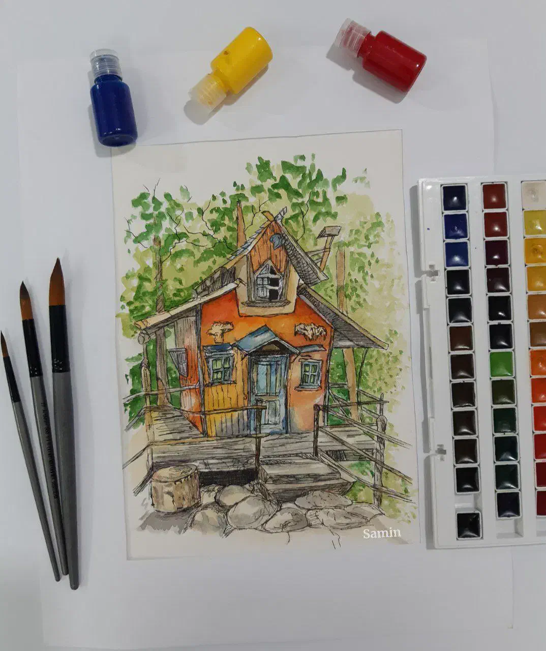 نقاشی|تابلو، نقاشی، عکس|مشهد, امام خمینی|دیوار