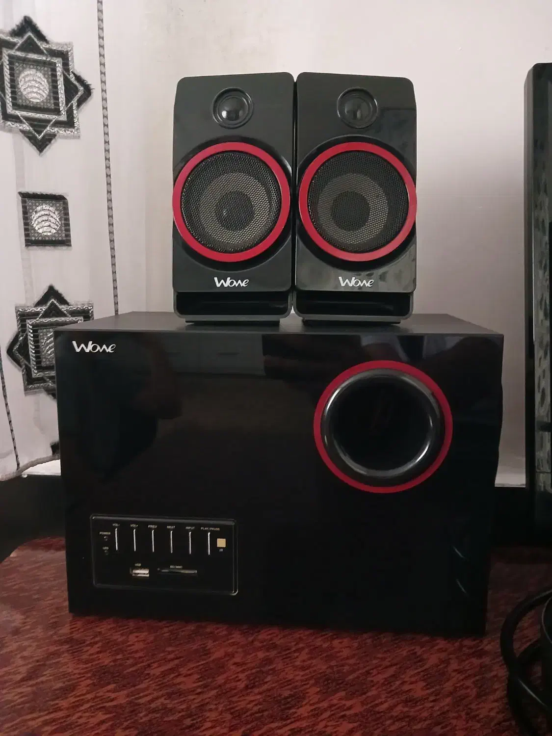 اسپیکر دسکتاپ تمیز|سیستم صوتی خانگی|مهاباد (آذربایجان غربی), |دیوار