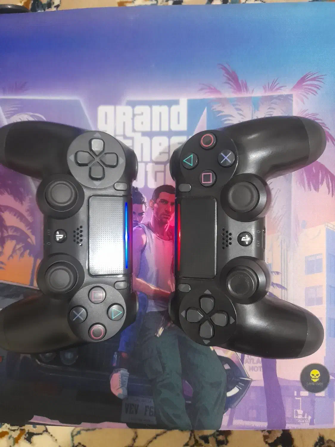 ps4 پی اس فور دو دسته اسلیم|کنسول، بازی ویدئویی و آنلاین|گلبهار, شهر جدید گلبهار|دیوار