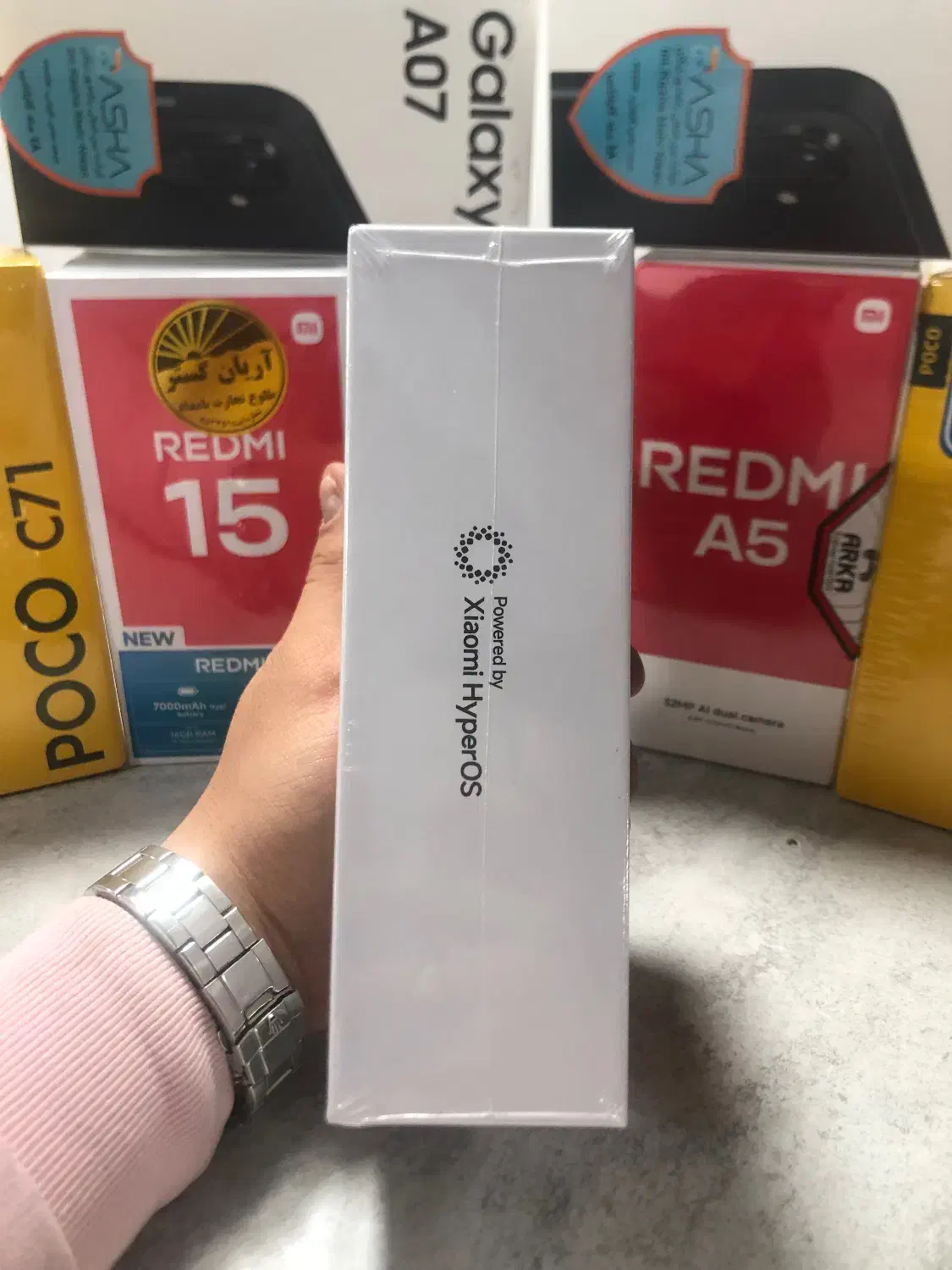 گوشی شیائومی ردمی نوت 14 آکبند گارانتی اقساط ۳ ماه|موبایل|قرچک, زیبا شهر|دیوار