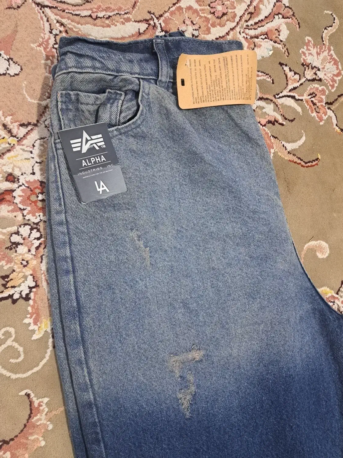 شلوار جین بگ  و کفش مجلسی|لباس|نهاوند, |دیوار