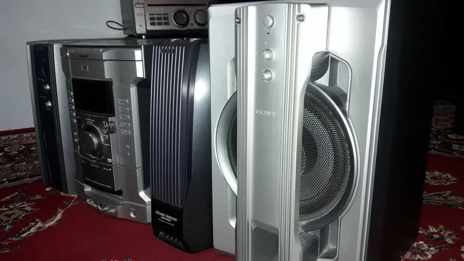 باند امپ ضبط کینگ وینتیج استریو دک طبقاتی کاست|سیستم صوتی خانگی|شیراز, هفت تنان|دیوار