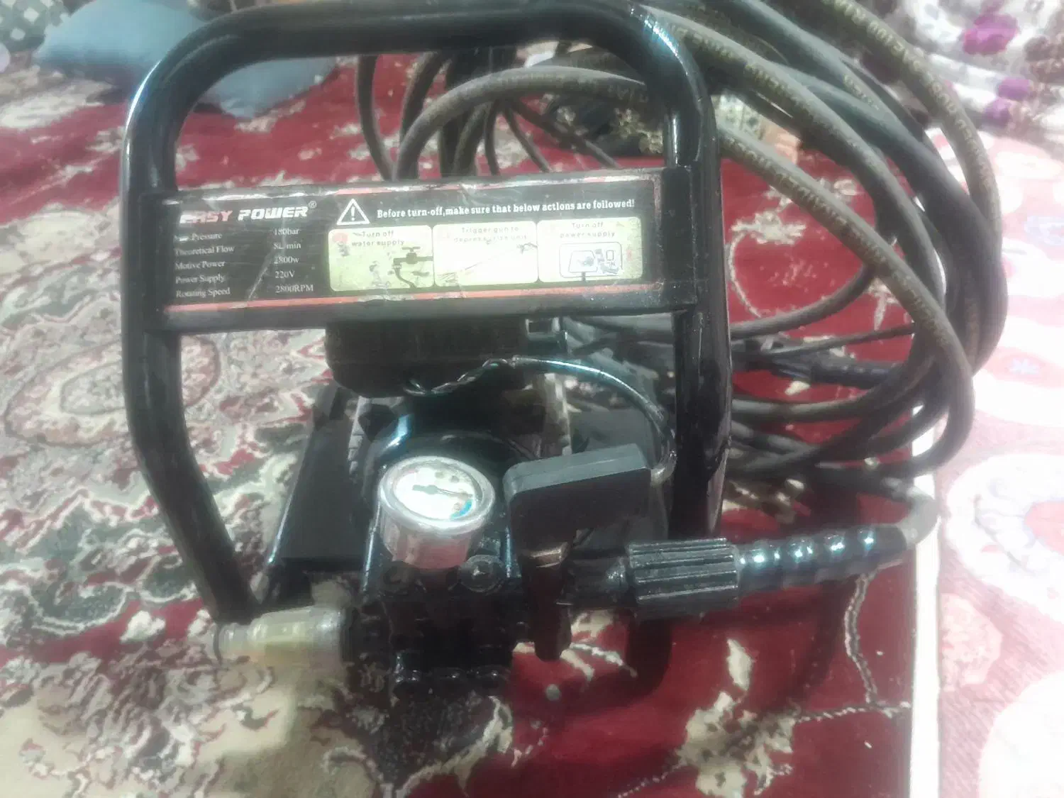 کارواش صمعتی تک فازایتالیائی عصل عصل180بارواقعی|لوازم نظافت|بندرعباس, |دیوار