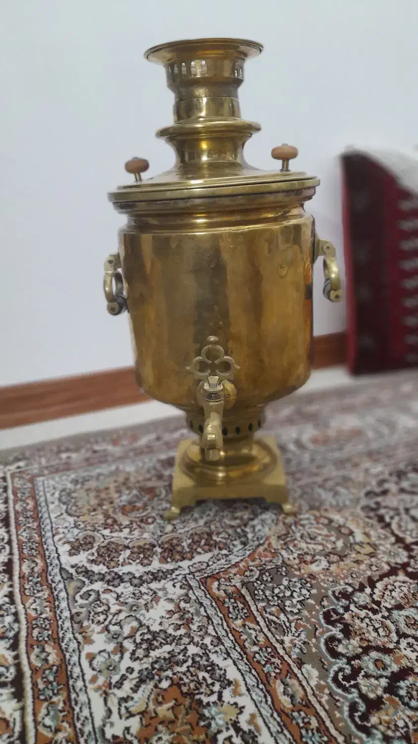 فروش سماور ذغالی|کلکسیون اشیاء عتیقه|گنبد کاووس, |دیوار