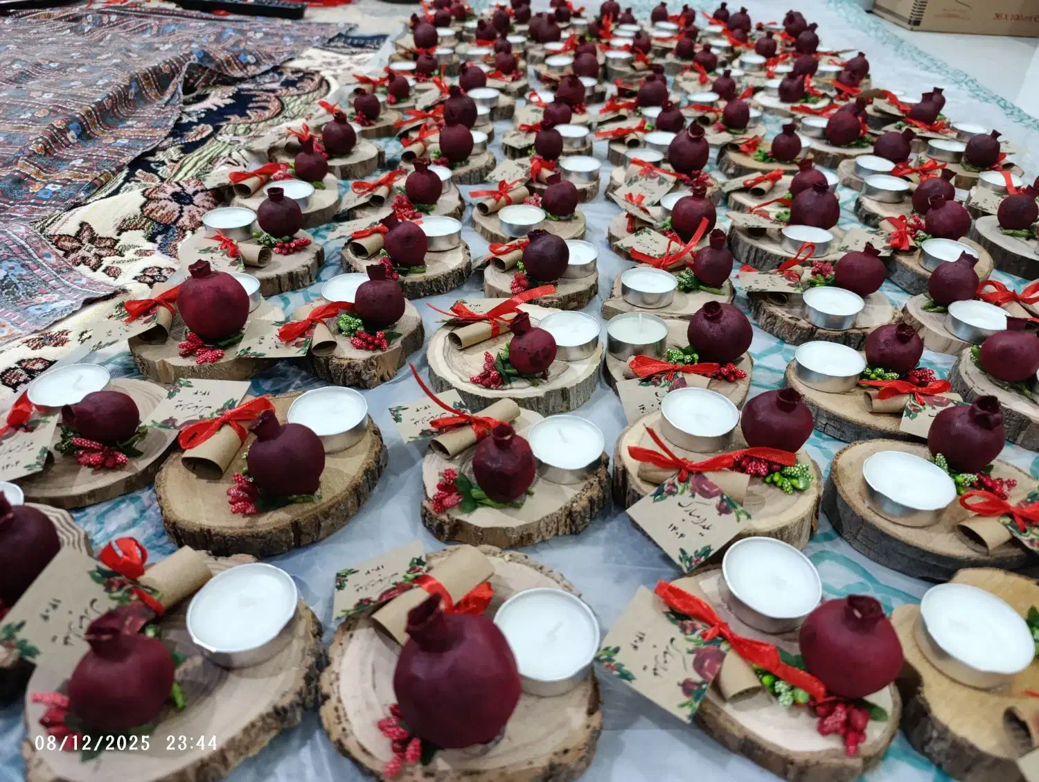 گیفت یلدا مدارس چوبی شمع فال انار لیبل یلدا شکوفه|صنایع دستی و سایر لوازم تزئینی|مشهد, خواجه ربیع|دیوار