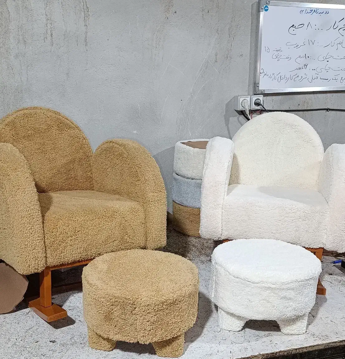 تولیدی مبل کودک وپاف|تخت و صندلی بچه|رباط‌کریم, رباط‌کریم|دیوار