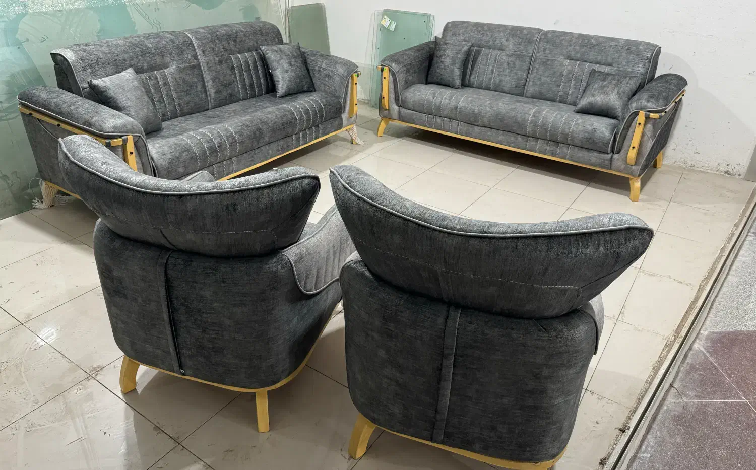 مبلمان/ مبل جدید / شرایط قسطی با چک یا طلا|مبلمان خانگی و میز عسلی|قشم, |دیوار