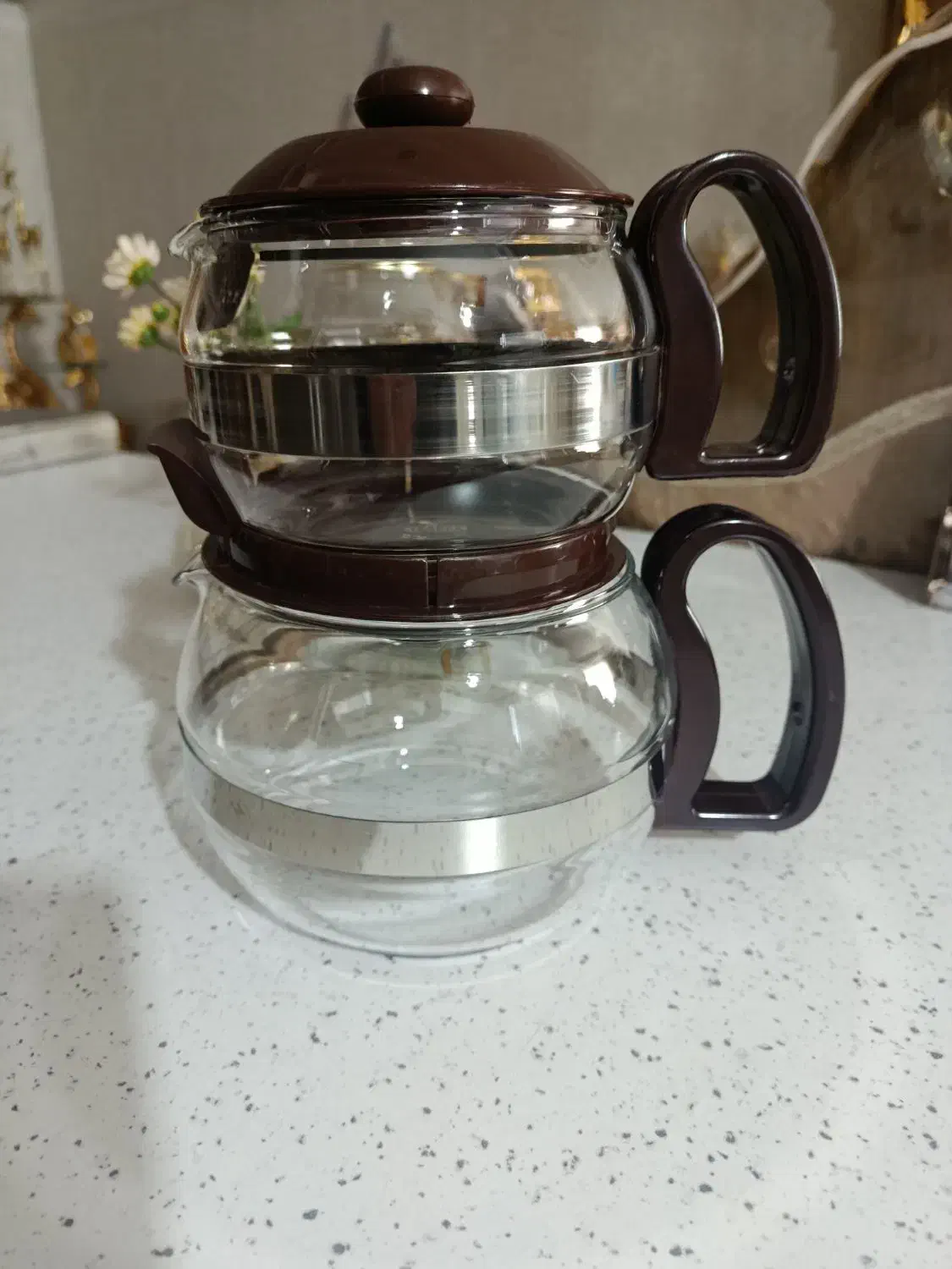 کتری و قوری پیرکس|قوری، کتری، قهوه‌ساز دستی|ورامین, خیر آباد|دیوار