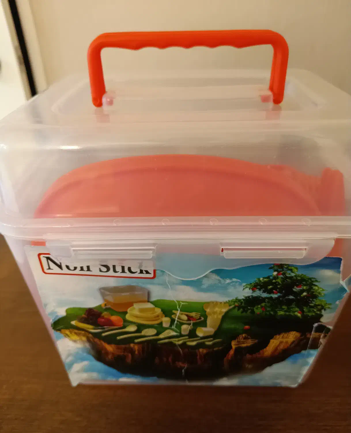 سرویس مسافرتی ۶۰ پارچهٔ ۶ نفرهٔ کلمن شو non stick|ظروف سرو و پذیرایی|تهران, بهار|دیوار
