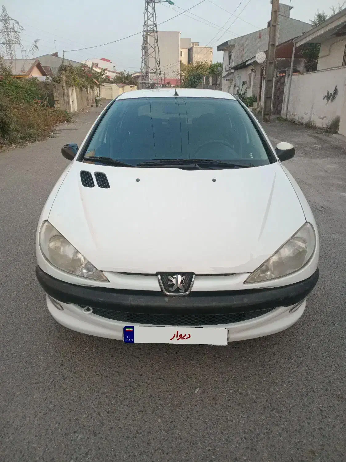 ۲۰۶ تیپ ۲ بی رنگ|خودرو سواری و وانت|رشت, گلسار|دیوار