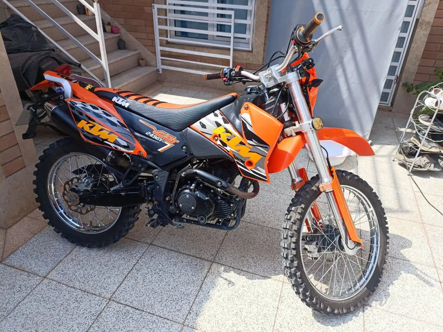 موتور تریل فلات ۲۵۰|موتورسیکلت|رفسنجان, |دیوار