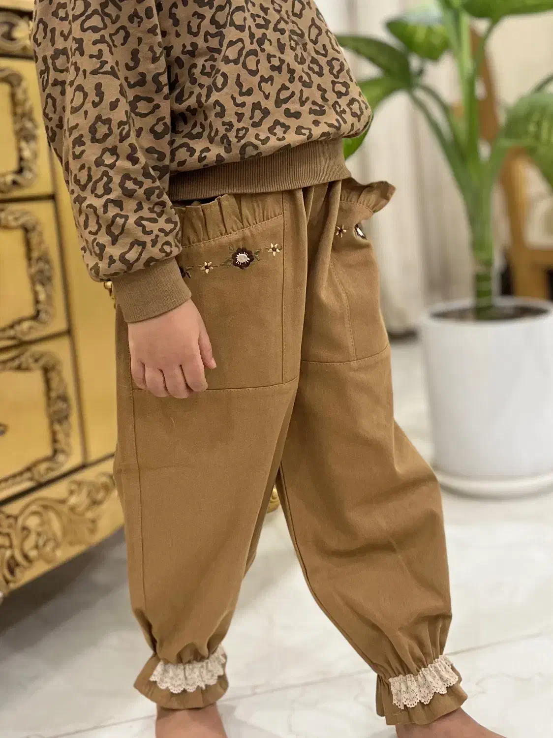 شلوار کتان بچه گانه|کفش و لباس بچه|جوادآباد, |دیوار