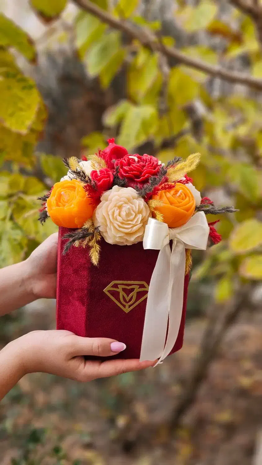 باکس گل جاودان|صنایع دستی و سایر لوازم تزئینی|قم, انصار‌الحسین|دیوار