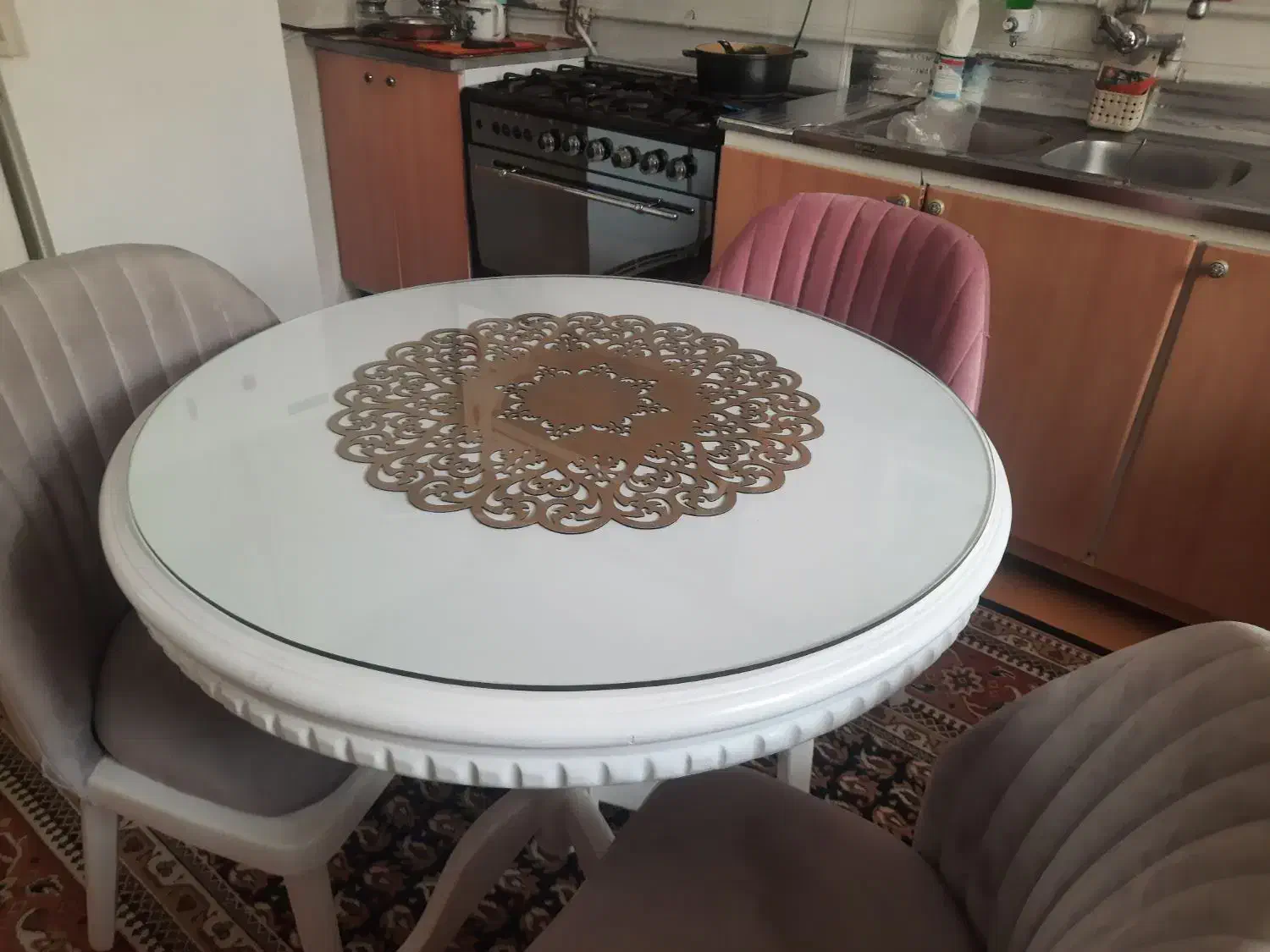 میز ناهار خوری|میز و صندلی غذاخوری|شهرکرد, |دیوار