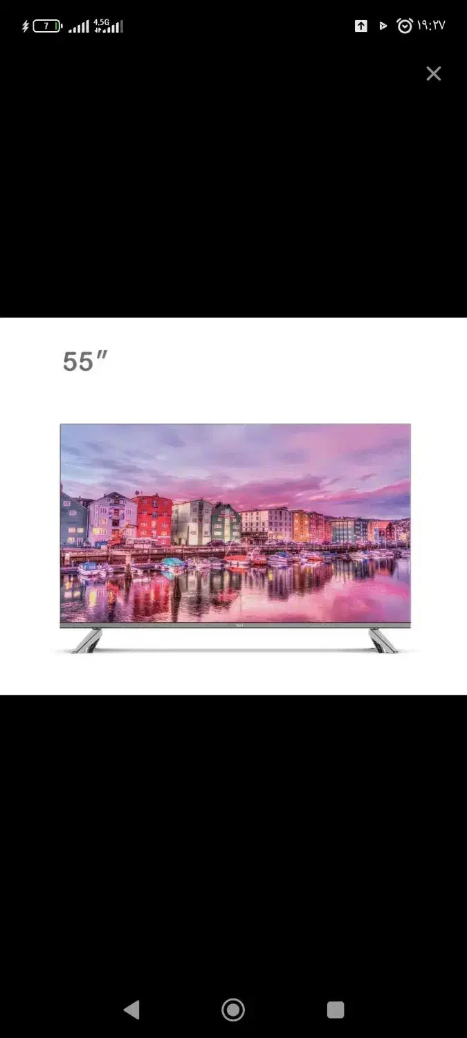 اسنوا55هوشمند درحدنو|تلویزیون و پروژکتور|بافت, |دیوار