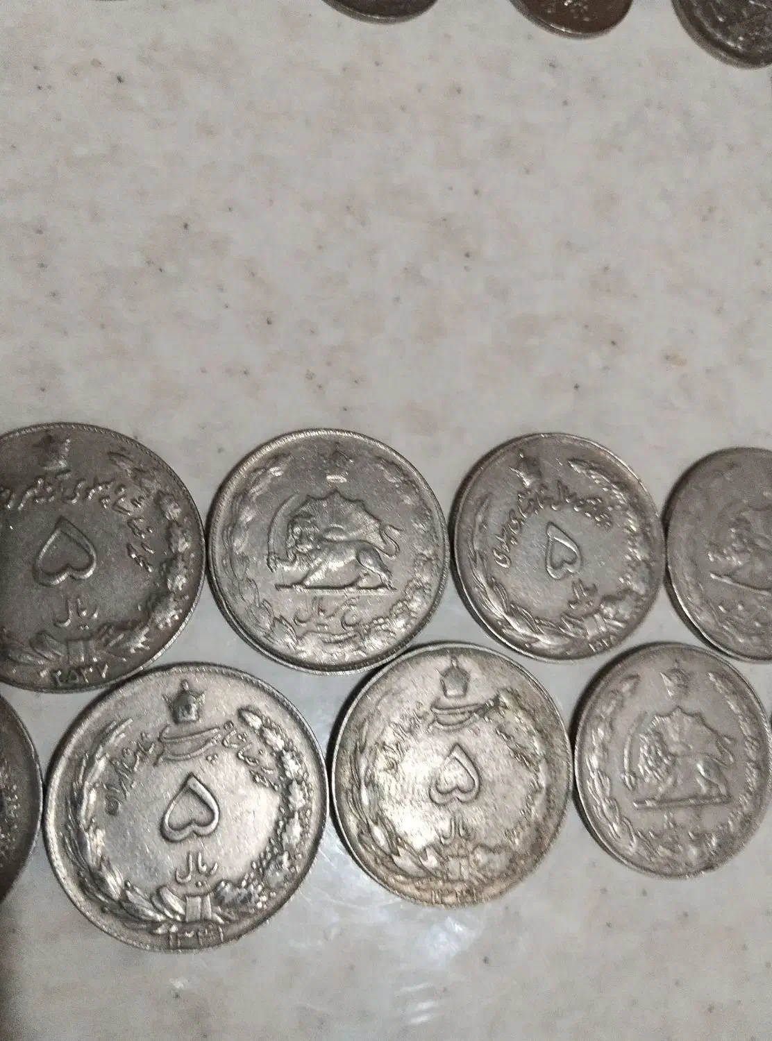 حراج سکه های پهلوی دوم|کلکسیون سکه، تمبر، اسکناس|شاهرود, |دیوار