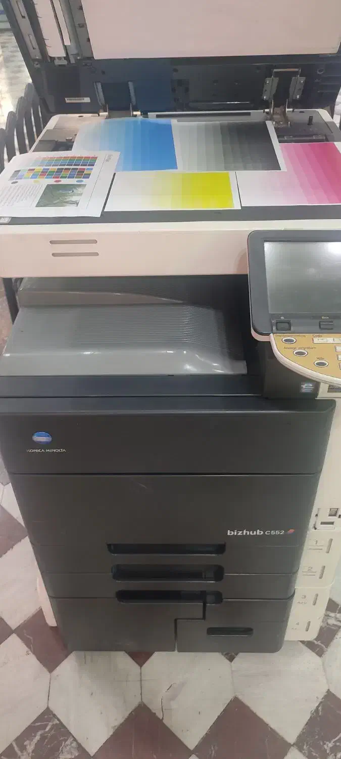 کونیکا مینولتا 552 konika minolta|پرینتر، اسکنر، کپی، فکس|تبریز, |دیوار