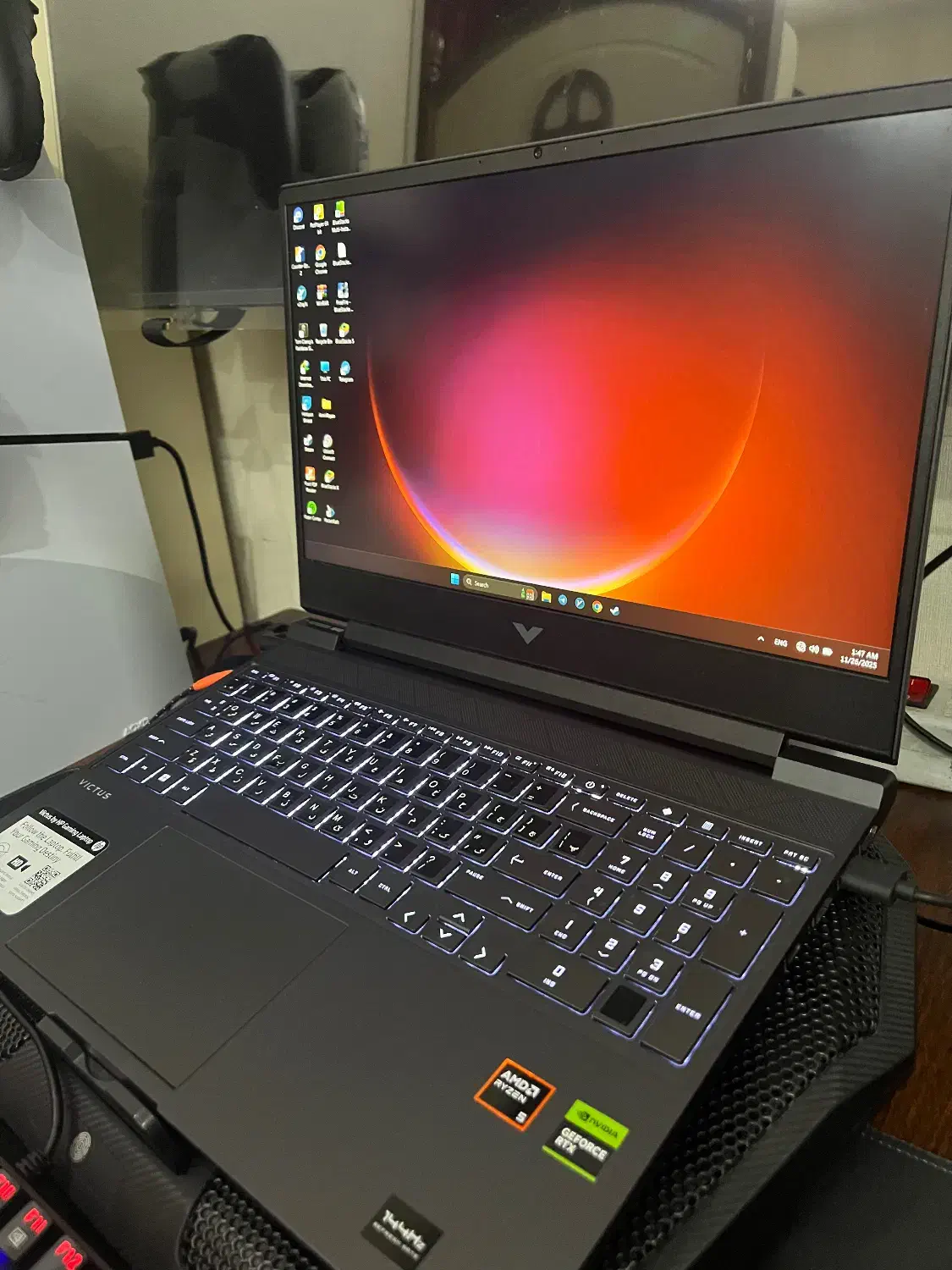 لبتاب Hp victus 15|رایانه همراه|اهواز, زیتون کارمندی|دیوار