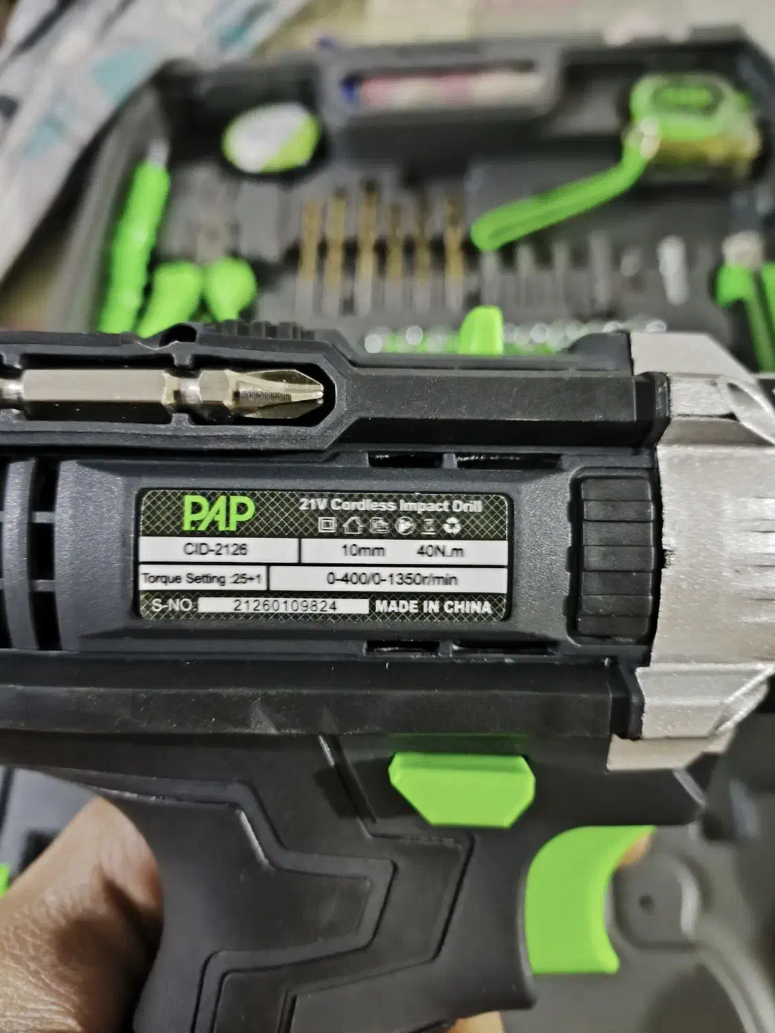 دریل شارژی همراه با پک کامل|ابزارآلات|مشهد, پورسینا|دیوار