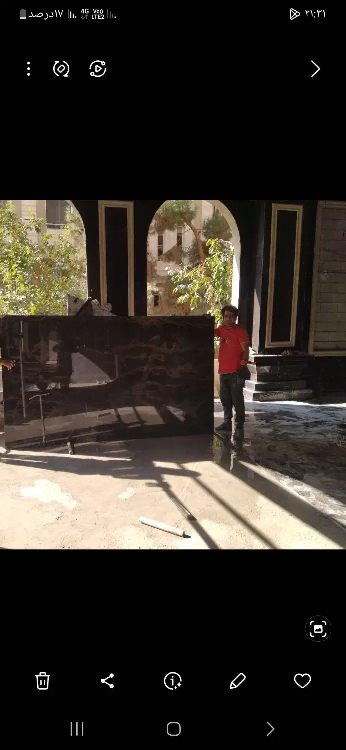 سنگ کاری وکاشی  سرامیئک|خدمات پیشه و مهارت|کلاردشت, |دیوار