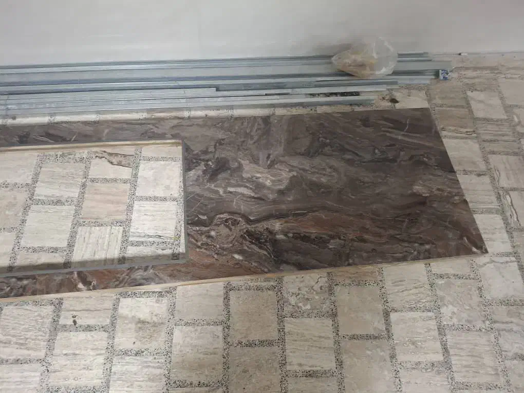 صفحه تاپس کابینت ۵سانت به طول ۳/۷۰متر|مصالح و تجهیزات ساختمان|رشت, لاکانی|دیوار