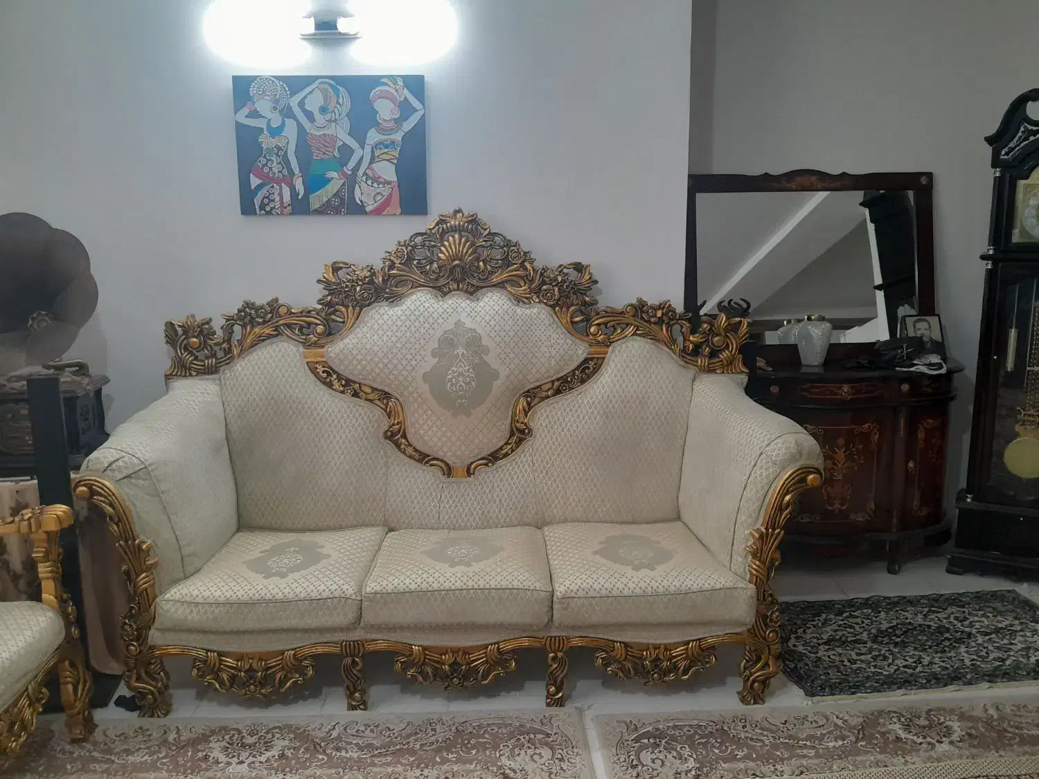 مبل سلطنتی|مبلمان خانگی و میز عسلی|هشتگرد, فاز ۷ مهستان|دیوار