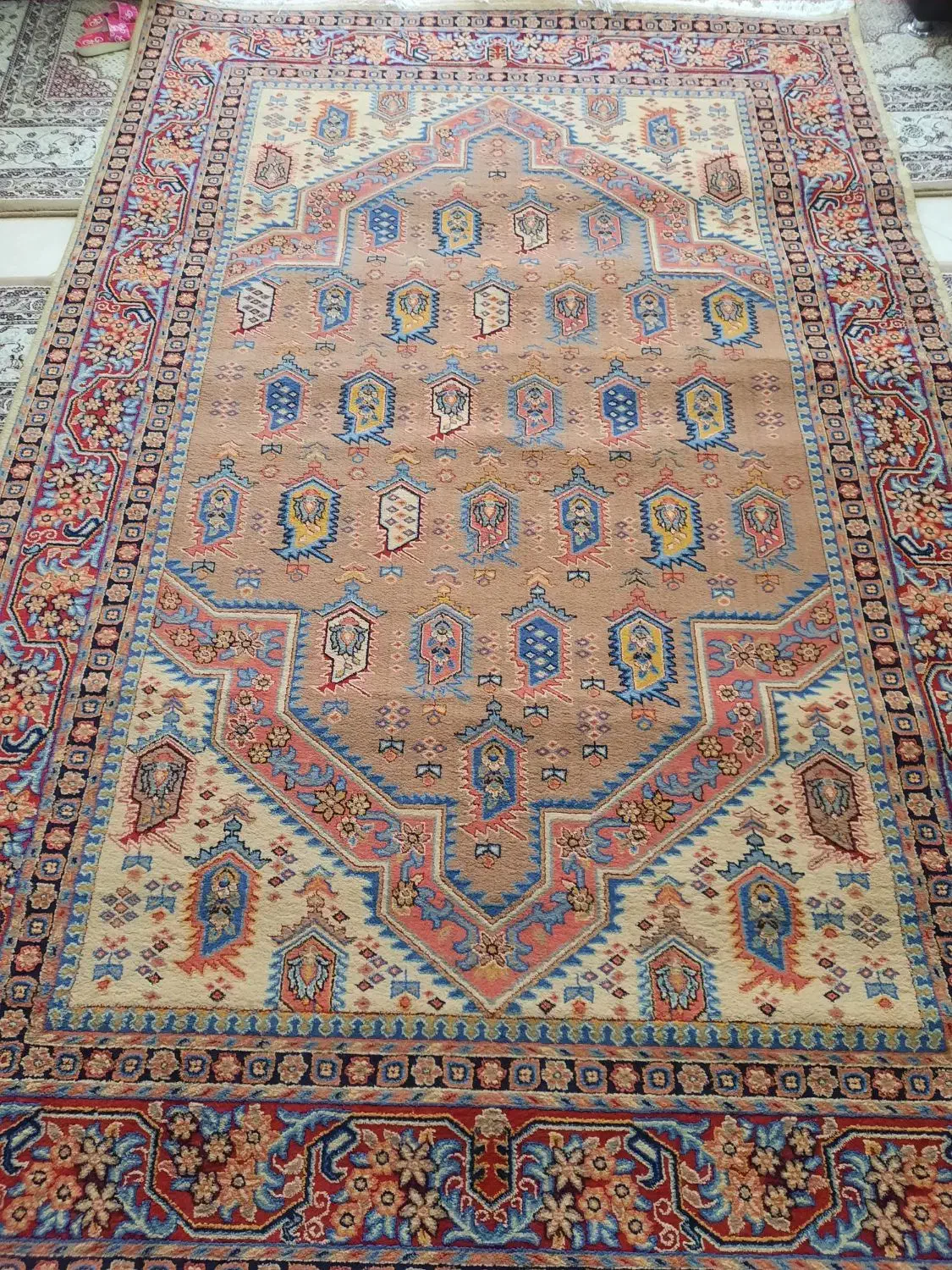 گلیم فرش ۶متری|گلیم، جاجیم، گبه|اراک, |دیوار