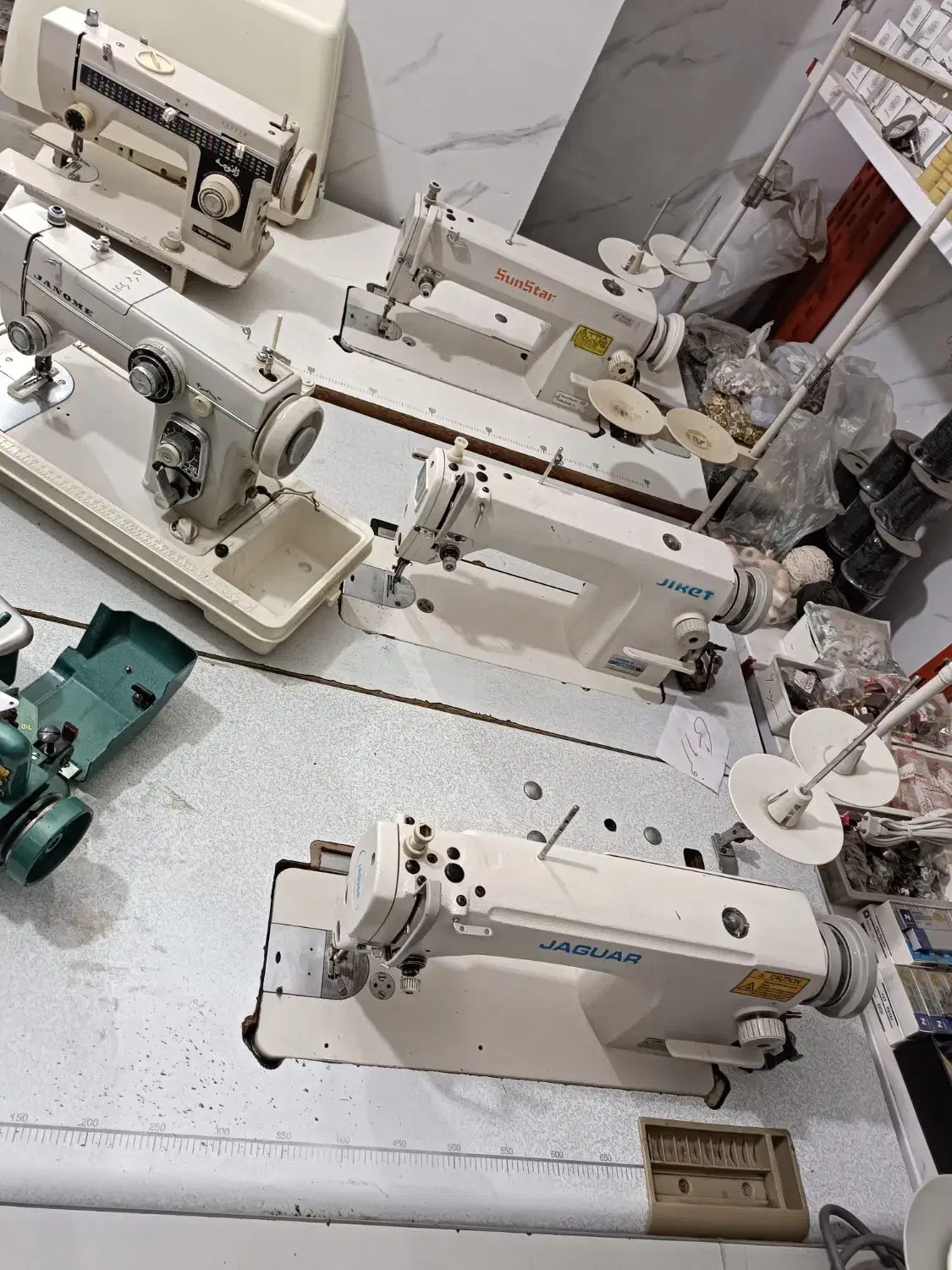 تعدادی چرخ خیاطی صنعتی قیمت 7 تومن|چرخ خیاطی و ریسندگی|پاکدشت, پاکدشت (مامازند)|دیوار