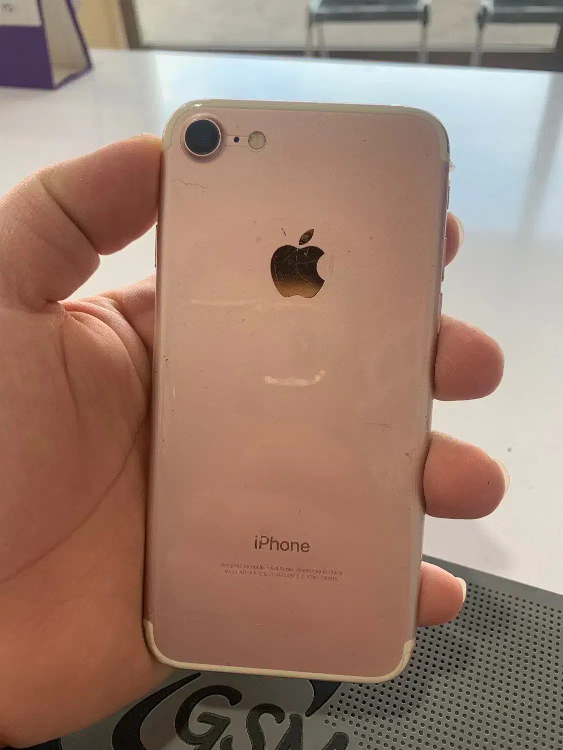 iphone 7 32 رز گلد تمیز|موبایل|ارومیه, |دیوار