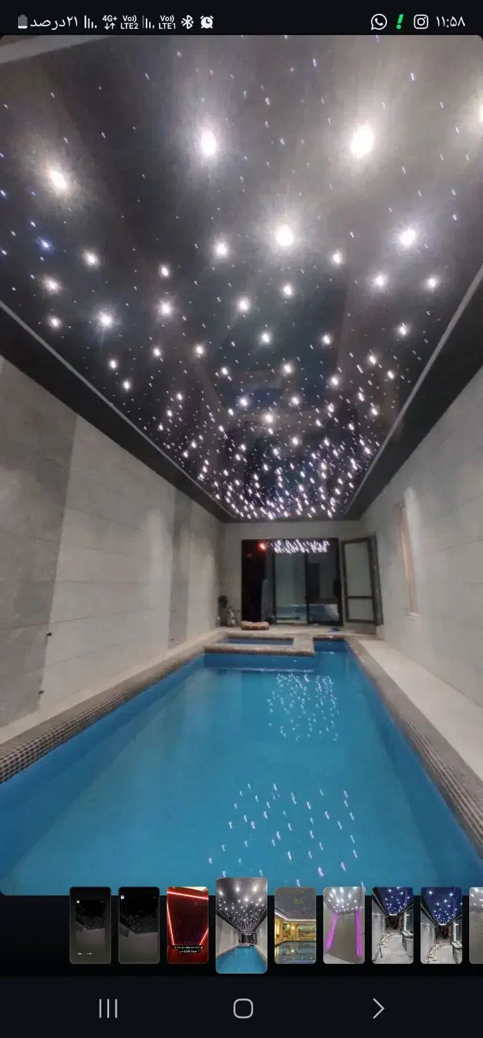 سقف لابل اسمان مجازی لاکر کناف لاین نوری کشسان|خدمات پیشه و مهارت|مشهد, توس (بلوار توس)|دیوار