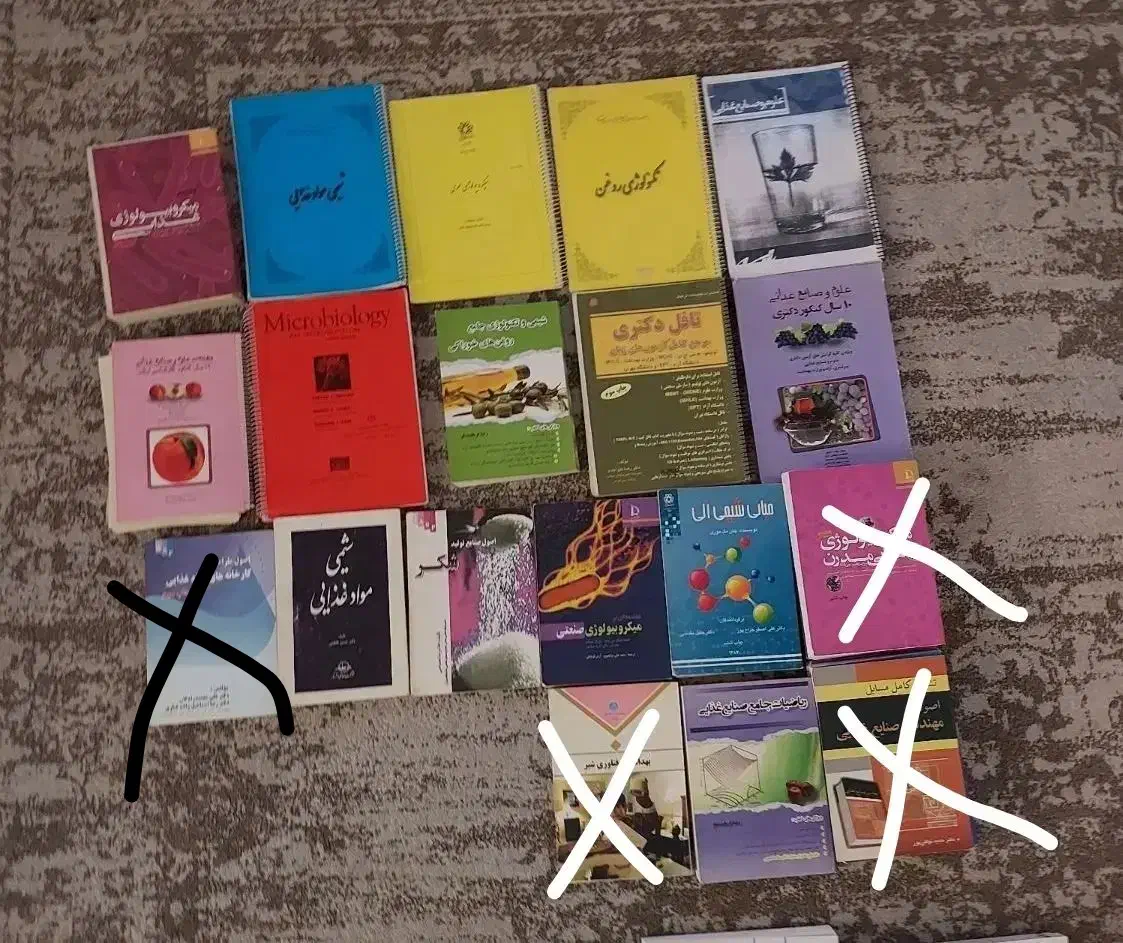 کتاب های رشته صنایع غذایی|کتاب و مجله آموزشی|تهران, سلسبیل جنوبی|دیوار