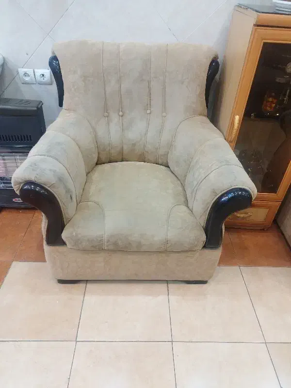 مبل نیم ست راحتی|مبلمان خانگی و میز عسلی|بومهن, |دیوار