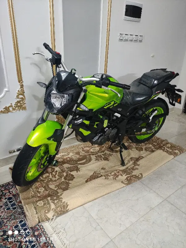 بنلی مدل1401 سبز فسفوری 250cc|موتورسیکلت|مشهد, طلاب|دیوار